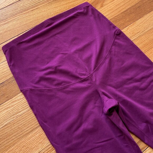 Ideology Perfect Plum Maternity Leggings Size Medium - Picture 2 of 8